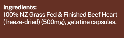 Mitchell's Beef Heart Capsules