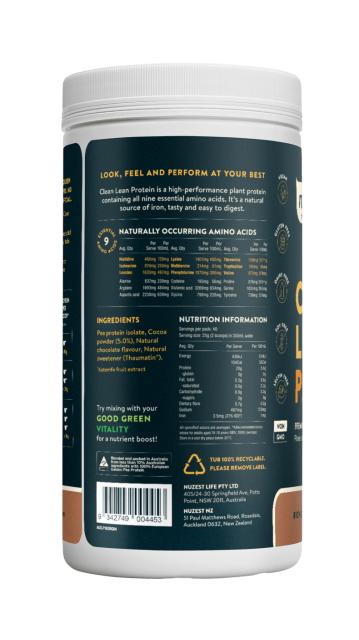 Nuzest Clean Lean Protein 1kg (Rich Chocolate)