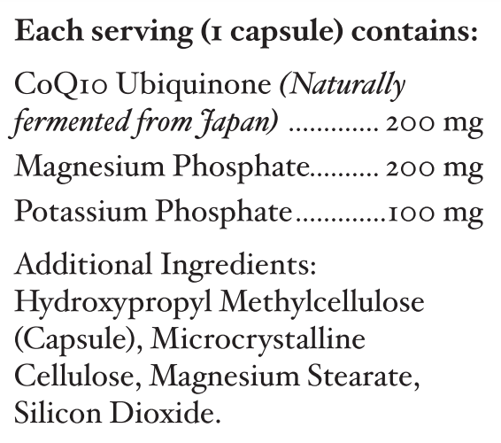 Be Pure CoQ10