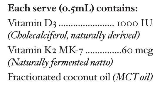 Be Pure Vit D Restore Liquid