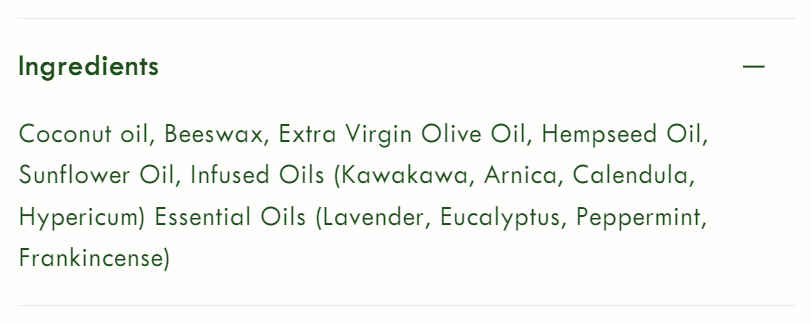 Kure Hemp Relief Balm